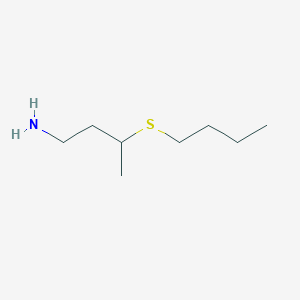 molecular formula C8H19NS B3082151 3-(Butylthio)butan-1-amine CAS No. 1119452-40-2