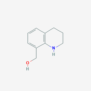 molecular formula C10H13NO B3082283 (1,2,3,4-Tetrahydroquinolin-8-yl)methanol CAS No. 112106-90-8