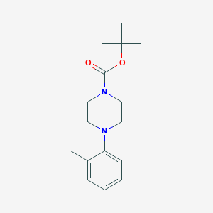 molecular formula C16H24N2O2 B3082311 tert-butyl 4-(2-methylphenyl)piperazine-1-carboxylate CAS No. 1121596-60-8