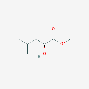 molecular formula C7H14O3 B3082433 methyl (2R)-2-hydroxy-4-methylpentanoate CAS No. 112529-90-5