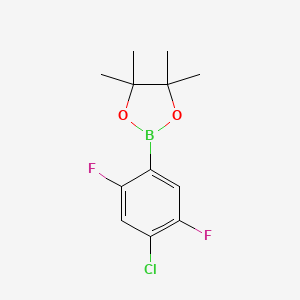 4-Chloro-2,5-difluorophenylboronic acid pinacol ester