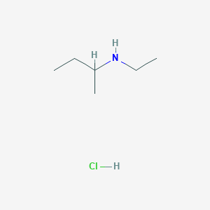 molecular formula C6H16ClN B3083053 N-ethyl-2-butanamine hydrochloride CAS No. 1135300-69-4