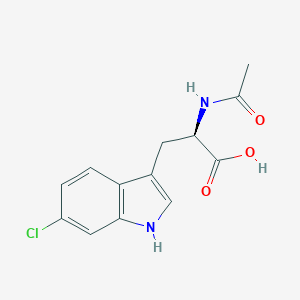 molecular formula C13H13ClN2O3 B030839 N-Acetyl-6-chloro-D-tryptophan CAS No. 56777-76-5
