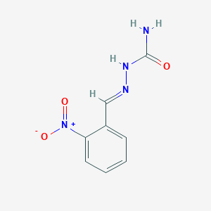 molecular formula C8H8N4O3 B030840 2-Nitrobenzaldehyde semicarbazone CAS No. 16004-43-6