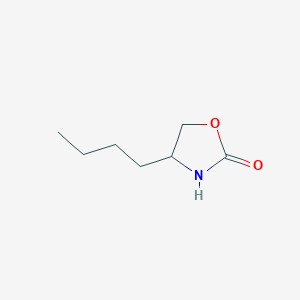 molecular formula C7H13NO2 B3084812 4-Butyl-1,3-oxazolidin-2-one CAS No. 114364-40-8