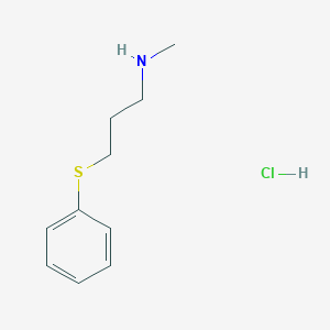 B3084875 N-Methyl-3-(phenylthio)-1-propanamine hydrochloride CAS No. 114458-66-1