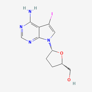 7-Iodo-2',3'-dideoxy-7-deazaadenosine