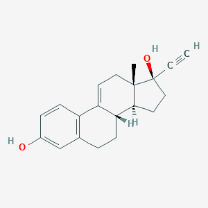 molecular formula C20H22O2 B030853 9,11-Dehydro Ethynyl Estradiol CAS No. 1231-96-5