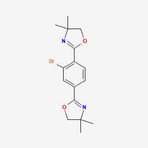 2,2'-(2-Bromo-1,4-phenylene)bis(4,4-dimethyl-4,5-dihydrooxazole)