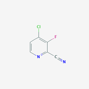 4-Chloro-3-fluoropicolinonitrile