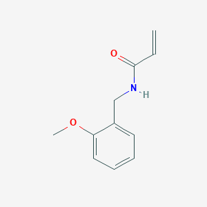 N-[(2-methoxyphenyl)methyl]prop-2-enamide