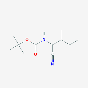 molecular formula C11H20N2O2 B3085509 Boc-L-Ile-nitrile CAS No. 1156547-61-3