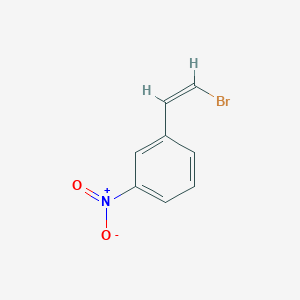 molecular formula C8H6BrNO2 B3085521 (Z)-1-(2-Bromovinyl)-3-nitrobenzene CAS No. 115665-66-2