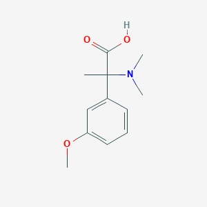 2-(3-methoxyphenyl)-N,N-dimethylalanine