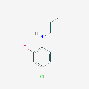 (4-Chloro-2-fluorophenyl)propylamine