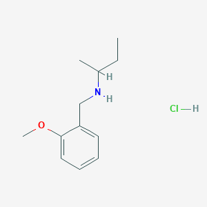 (Butan-2-yl)[(2-methoxyphenyl)methyl]amine hydrochloride