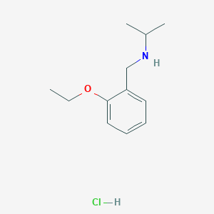 [(2-Ethoxyphenyl)methyl](propan-2-yl)amine hydrochloride