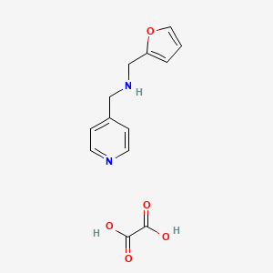 (2-Furylmethyl)(4-pyridinylmethyl)amine oxalate