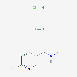 [(6-Chloropyridin-3-yl)methyl]methylamine dihydrochloride