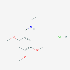Propyl[(2,4,5-trimethoxyphenyl)methyl]amine hydrochloride