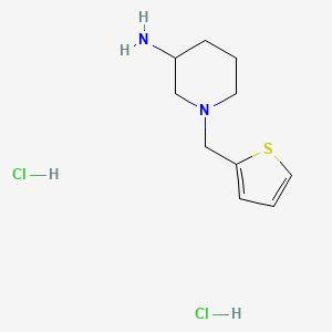 1-(2-Thienylmethyl)piperidin-3-amine dihydrochloride