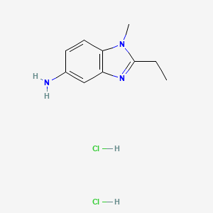 2-Ethyl-1-methyl-1H-benzoimidazol-5-ylamine dihydrochloride