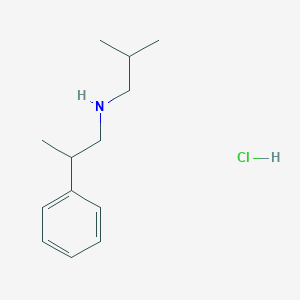 (2-Methylpropyl)(2-phenylpropyl)amine hydrochloride