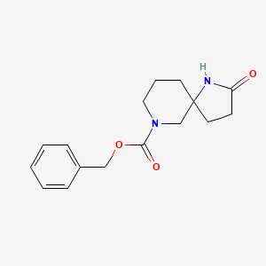 Benzyl 2-oxo-1,7-diazaspiro[4.5]decane-7-carboxylate