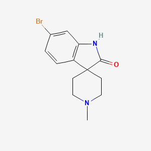 6-Bromo-1'-methylspiro[indoline-3,4'-piperidin]-2-one