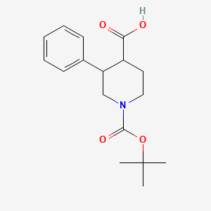 1-(Tert-butoxycarbonyl)-3-phenylpiperidine-4-carboxylic acid