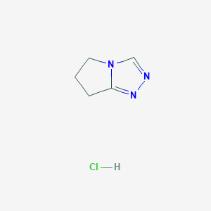 6,7-Dihydro-5h-pyrrolo[2,1-c][1,2,4]triazole hydrochloride