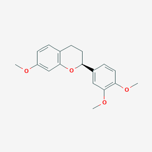 (2S)-3',4',7-Trimethoxyflavan