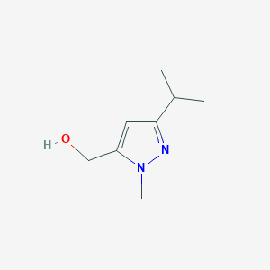 (3-Isopropyl-1-methyl-1H-pyrazol-5-yl)methanol