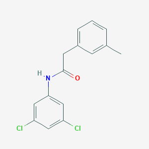 molecular formula C15H13Cl2NO B308734 N-(3,5-dichlorophenyl)-2-(3-methylphenyl)acetamide 