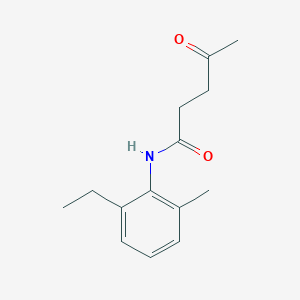 molecular formula C14H19NO2 B308743 N-(2-ethyl-6-methylphenyl)-4-oxopentanamide 
