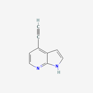 B3087508 4-ethynyl-1H-pyrrolo[2,3-b]pyridine CAS No. 1174297-28-9