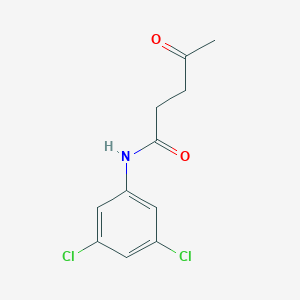 molecular formula C11H11Cl2NO2 B308756 N-(3,5-dichlorophenyl)-4-oxopentanamide 