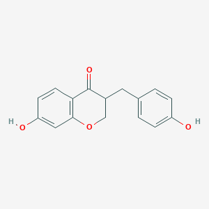 molecular formula C16H14O4 B3087952 7,4'-Dihydroxyhomoisoflavanone CAS No. 1178893-64-5
