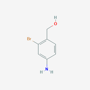 molecular formula C7H8BrNO B3087958 (4-Amino-2-bromophenyl)methanol CAS No. 1179067-35-6