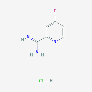 4-Fluoropicolinimidamide hydrochloride