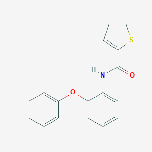 molecular formula C17H13NO2S B308816 N-(2-phenoxyphenyl)-2-thiophenecarboxamide 