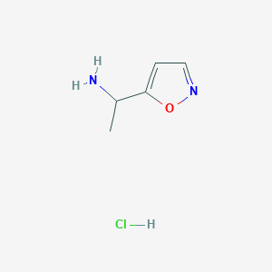 1-Isoxazol-5-YL-ethylamine hydrochloride
