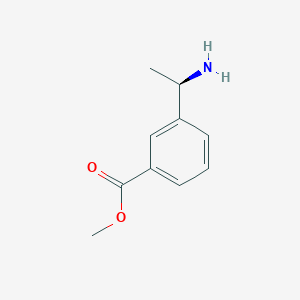 (R)-3-(1-Amino-ethyl)-benzoic acid methyl ester