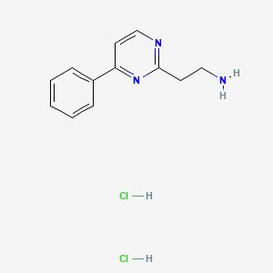 2-(4-Phenyl-pyrimidin-2-YL)-ethylamine dihydrochloride
