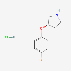 (S)-3-(4-Bromo-phenoxy)-pyrrolidine hydrochloride