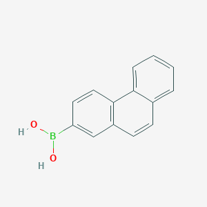 molecular formula C14H11BO2 B3088988 phenanthren-2-ylboronic acid CAS No. 1188094-10-1