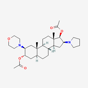 molecular formula C31H50N2O5 B3089420 Rocuronium Bromide Impurity 31 CAS No. 119302-22-6