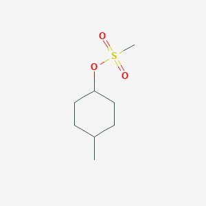 molecular formula C8H16O3S B030897 trans-4-Methylcyclohexanol methanesulfonate CAS No. 18508-92-4
