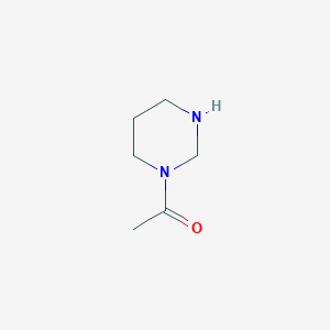 molecular formula C6H12N2O B3089795 1-(Tetrahydropyrimidin-1(2H)-yl)ethanone CAS No. 1198795-16-2