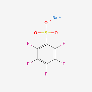 molecular formula C6F5NaO3S B3089874 Sodium pentafluorobenzenesulfonate CAS No. 120193-44-4